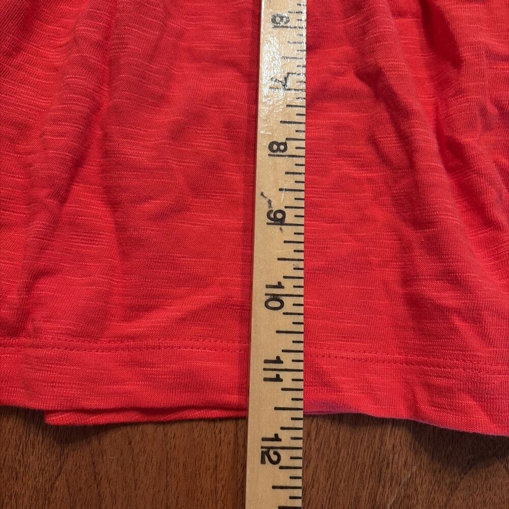 Chicos Ladies NWT $129 Maxi Sleeveless Tiered Flame Scarlet Maxi Dress Sz 1 M - Picture 6 of 6
